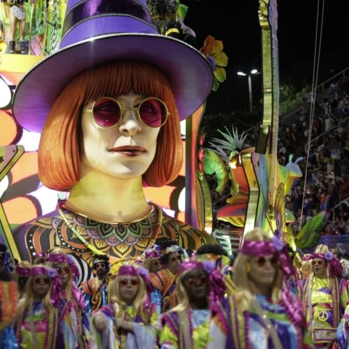 Desfile da Mocidade – Foto: Guito Moreto / Agência Globo