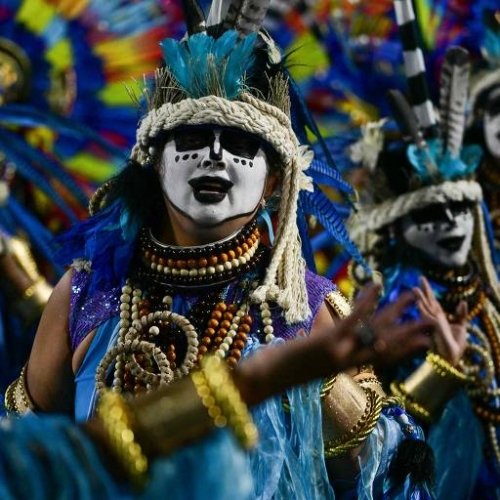 Imperatriz Leopoldinense leva homenagem a Ney Matogrosso para a avenida – Pablo Porciuncula/AFP