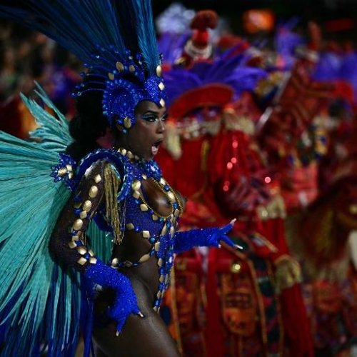 Portela aborda a cultura negra no Rio Grande do Sul em desfile na Sapucaí – Pablo Porciuncula/AFP