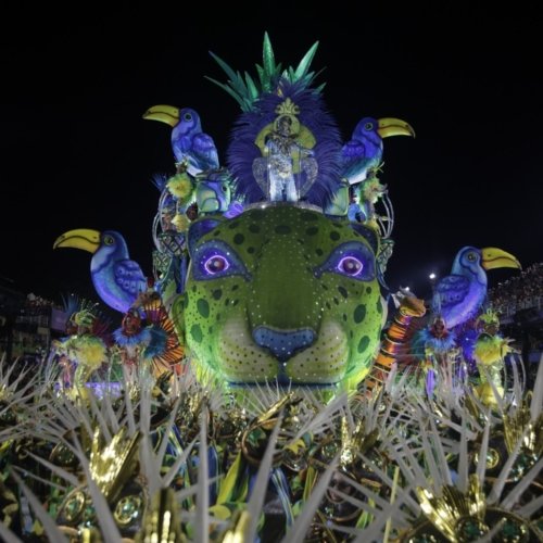 Desfile da Mocidade – Foto: Guito Moreto / Agência O GLOBO