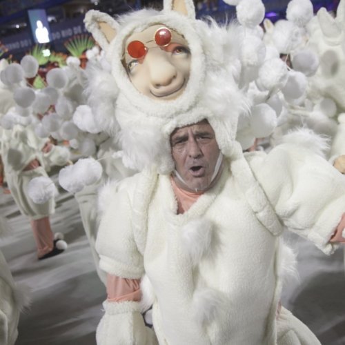 Desfile da Mocidade – Foto: Guito Moreto / Agência O GLOBO
